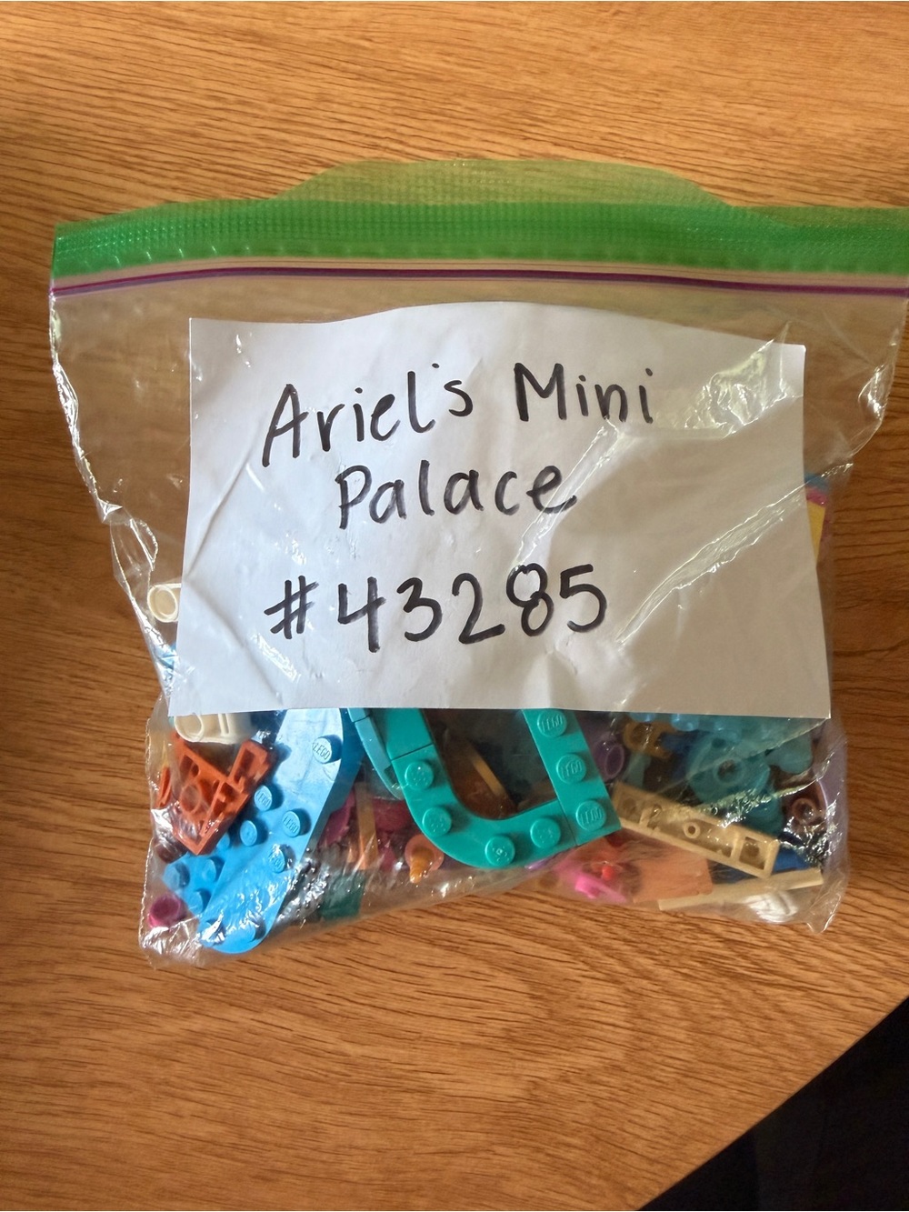 Lego Teal Blue Pink Orange Multicolor Mini Palace Pieces